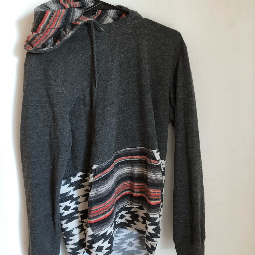 On the Byas hoodie